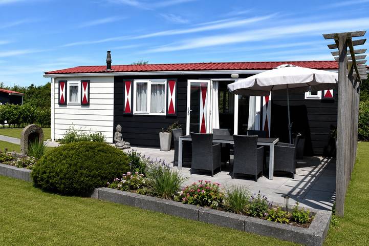 Vakantiewoning voor 6 personen, met tuin en terras in Serooskerke