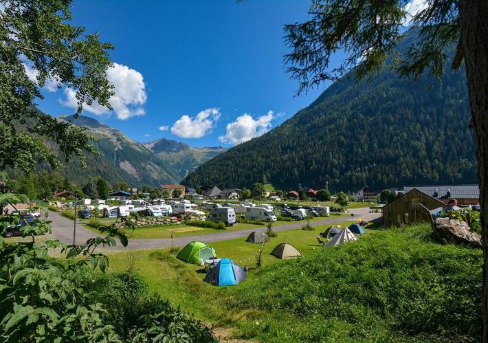 Camping für 6 Personen, mit Terrasse und Garten sowie Ausblick in Kärnten