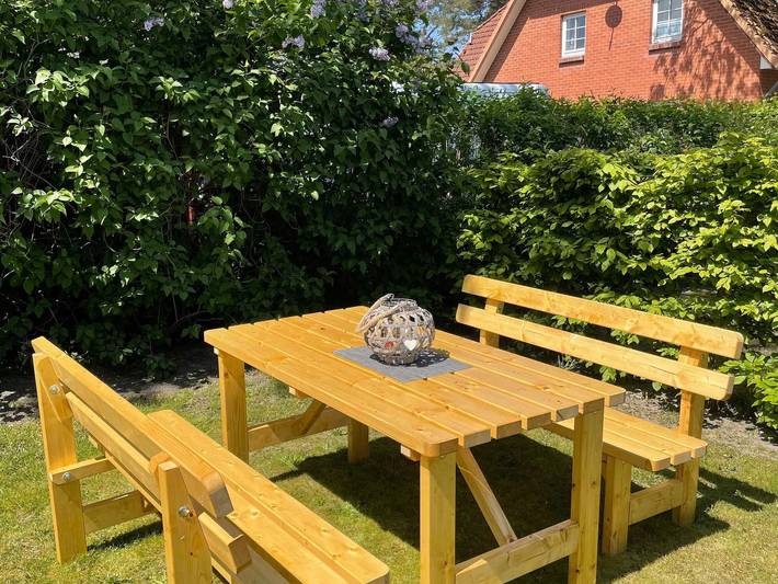 Ferienwohnung für 3 Personen, mit Garten und Sauna sowie Balkon, kinderfreundlich in Prerow - 4