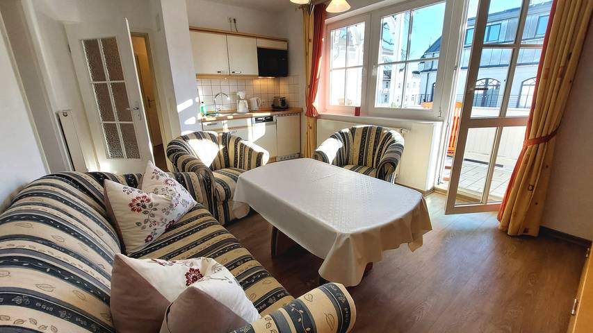 Apartamento de vacaciones para 4 personas, con balcón - 1