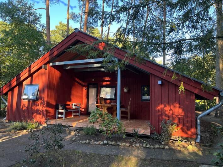 Ferienhaus für 6 Personen, mit Terrasse und Garten sowie Sauna in der Lüneburger Heide