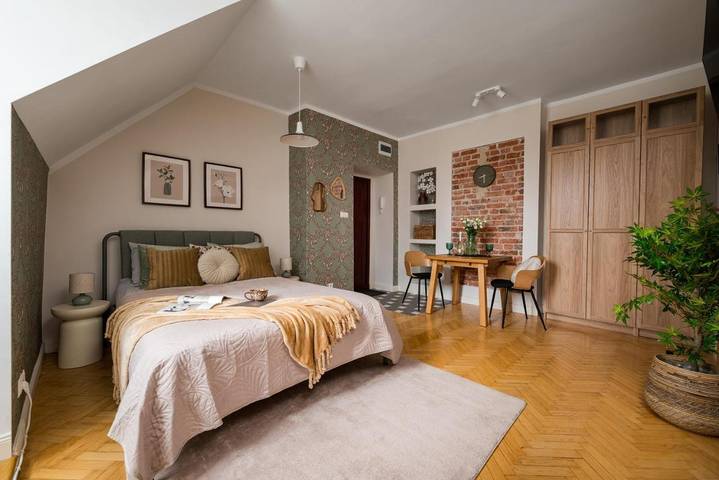 Loft dla 2 osób, z widok w Warszawa