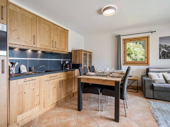 Ganze Wohnung, Apartment in Bisanne 1500, 6 Personen, Parkplatz inklusive in Villard-sur-Doron, Albertville und Umgebung