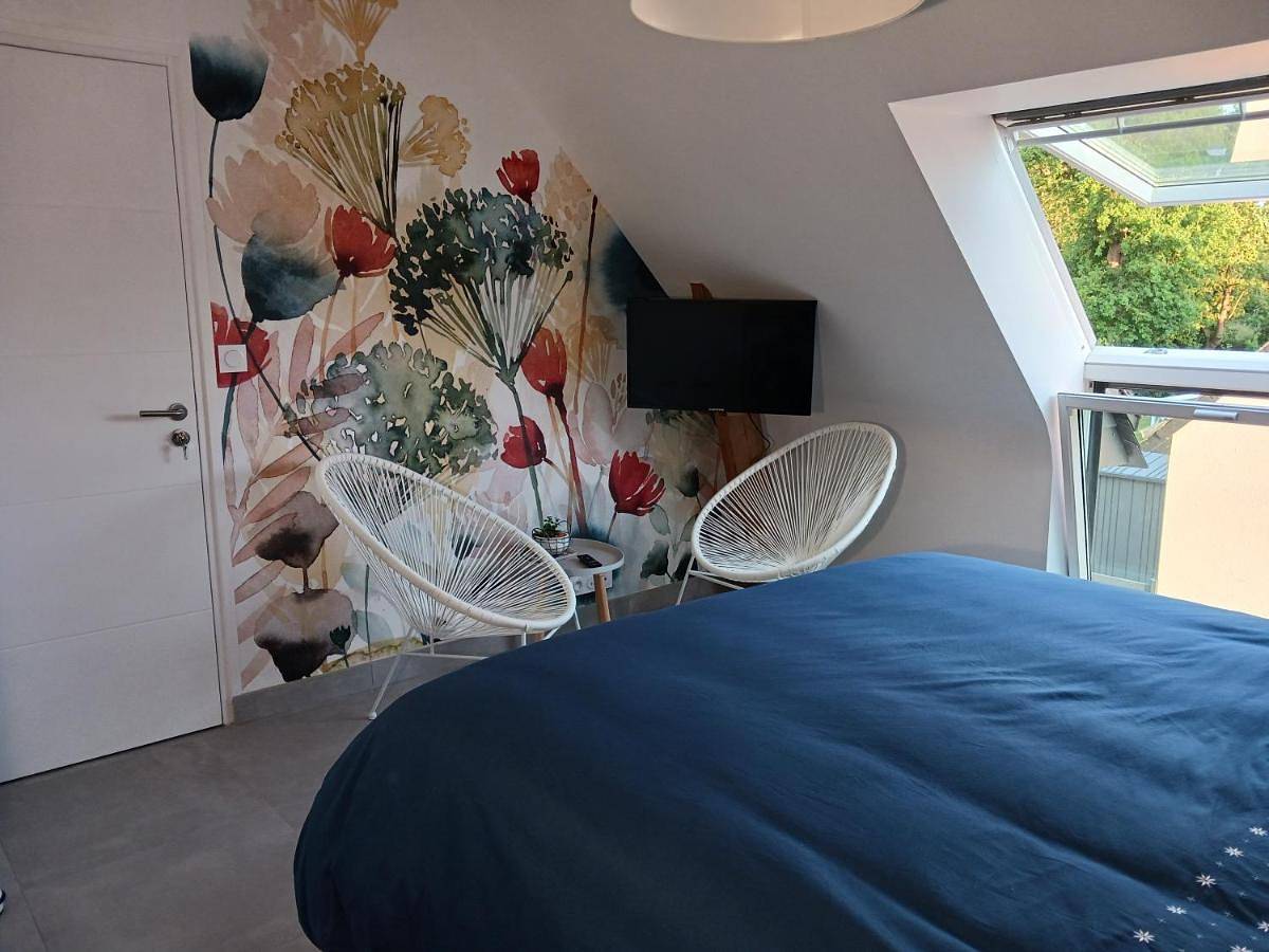 Double Room with Terrace in Sarzeau, Côte des Mégalithes