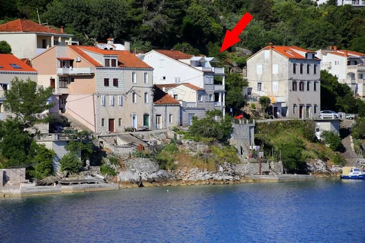 Ganze Wohnung, Studio Appartement am Strand Racisce (Korcula) As-4360-a in Račišće (Dalmatien), Korcula