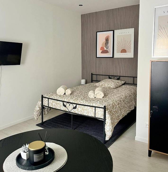 Appartement de vacances pour 2 personnes, avec jardin