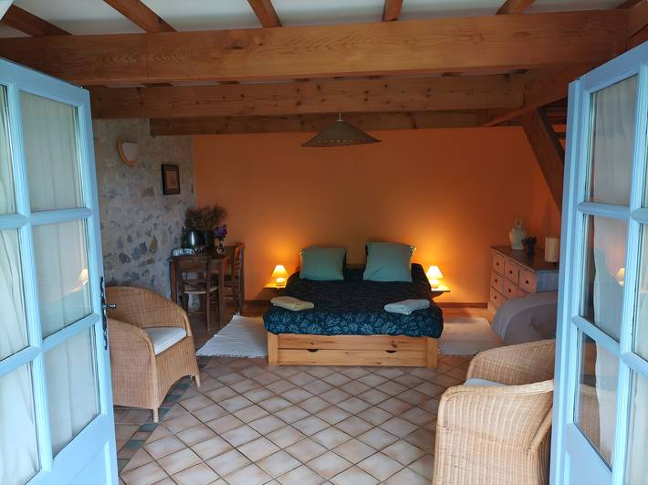 Chambre d’hôte pour 3 personnes, avec jardin - 1
