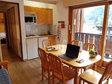 Gîte pour 6 personnes, avec balcon à Les Contamines-Montjoie
