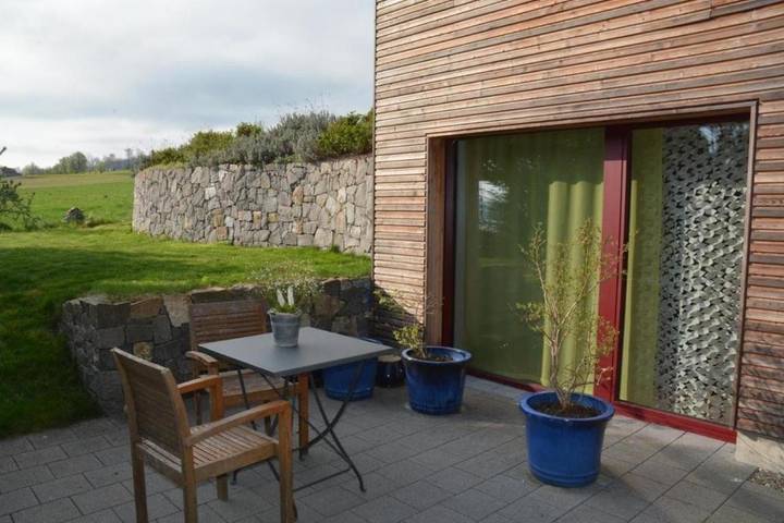 Ferienwohnung für 3 Personen, mit Garten