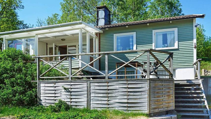 Ferienhaus für 5 Personen, mit Terrasse und Garten in Südschweden
