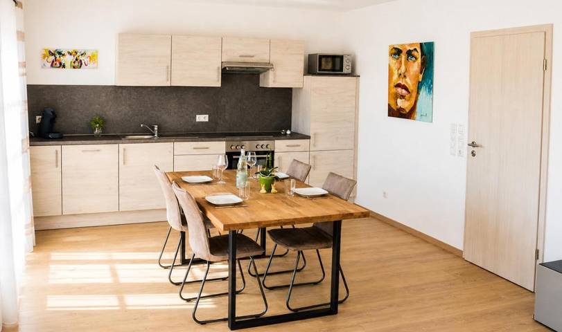 Ferienwohnung für 4 Personen, mit Garten und Ausblick in Günzburg - 3
