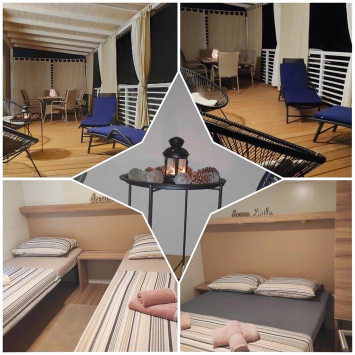 Camping pour 6 personnes, avec jardin à Tisno - 2