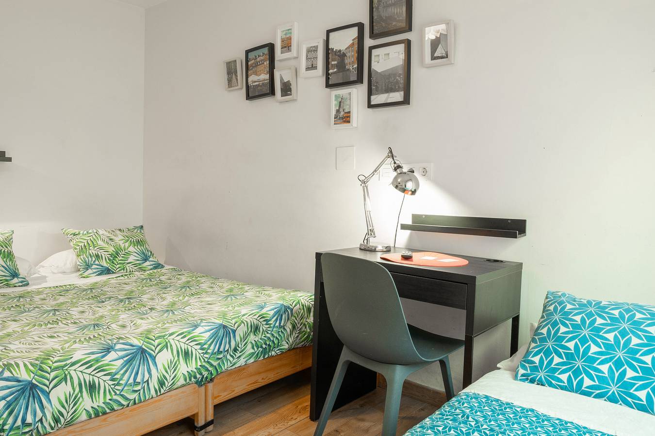 Zimmer 'Varsovia' mit Wi-Fi in Gijón, Costa Verde (Spanien)