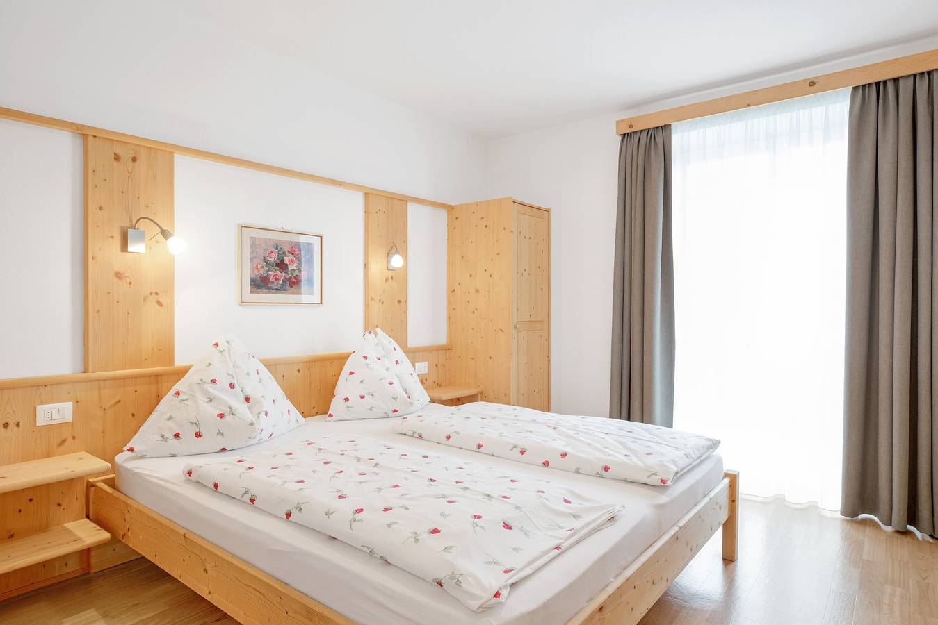 Ganze Wohnung, Ferienwohnung "Kruma - Gsail 2" mit Bergblick, Wlan und Balkon in Mitterolang, Olang
