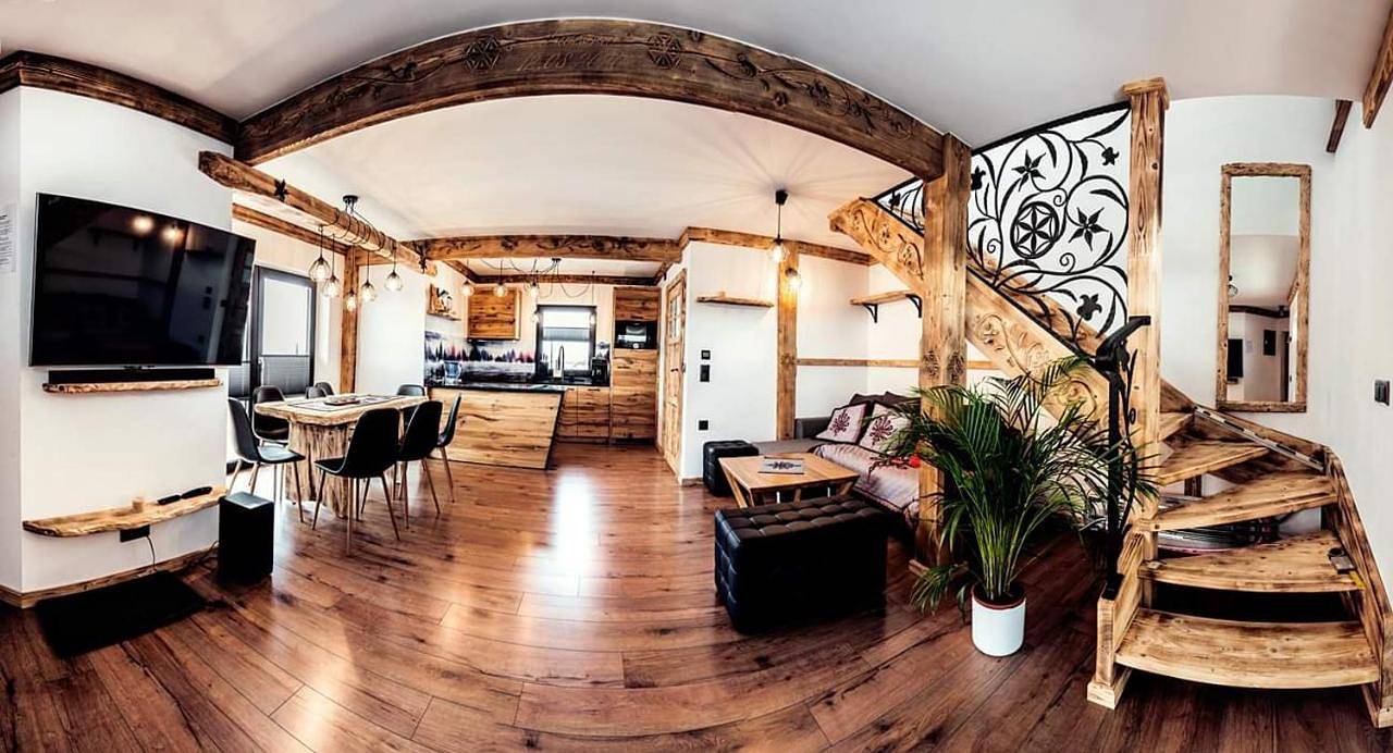 Laura Resort - Luxury Chalets z jacuzzi in Szaflary, Karpaty (Polska)