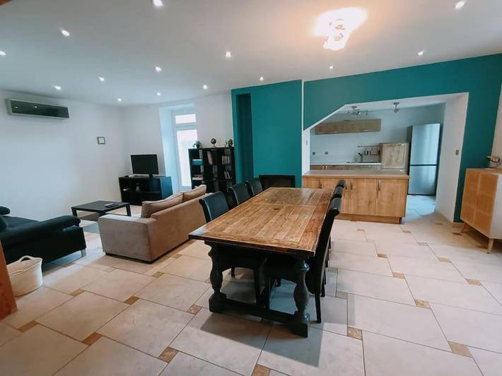 Casa de vacaciones para 9 personas, con terraza y jardín - 1