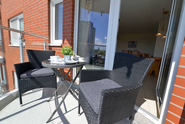 Ferienwohnung für 4 Personen, mit Balkon, mit Haustier in Sahlenburg - 3