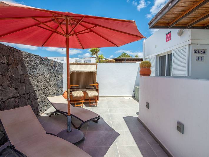 Bungalow für 4 Personen, mit Garten und Terrasse in Playa Blanca - 3