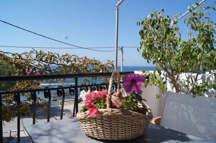 Vakantieappartement voor 3 personen, met uitzicht en tuin op Kreta