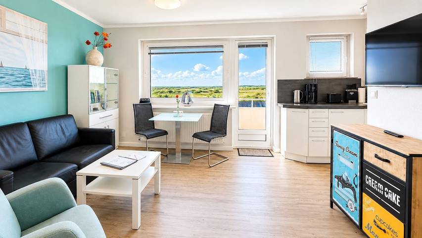 Ferienwohnung für 2 Personen, mit Balkon - 1
