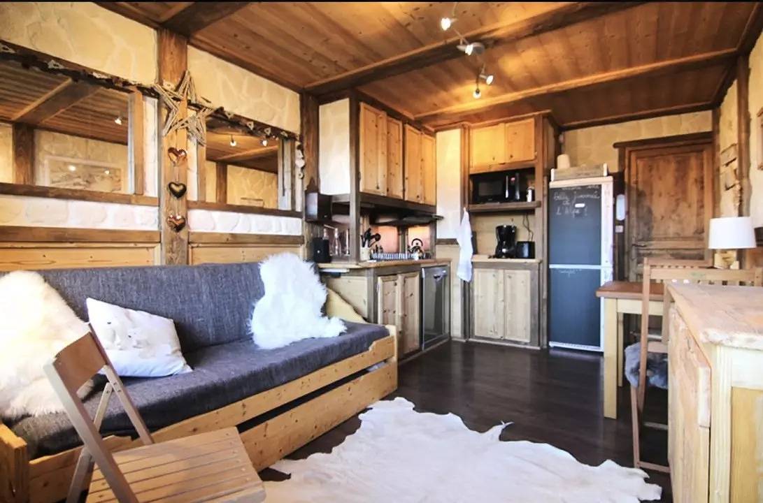 Ganze Wohnung, Apartment 2 Piecken Alpe D'Huez Quartier Berger in Huez, Nationalpark Écrins