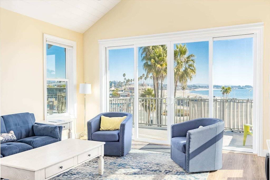 Oceanfront Beach House overlooking the Boardwalk in Santa Cruz, Santa Cruz County