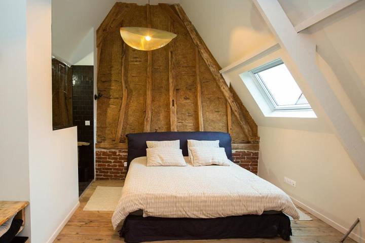 Appart’hôtel pour 3 personnes, avec Jacuzzi et Terrasse ainsi que Jardin et Piscine