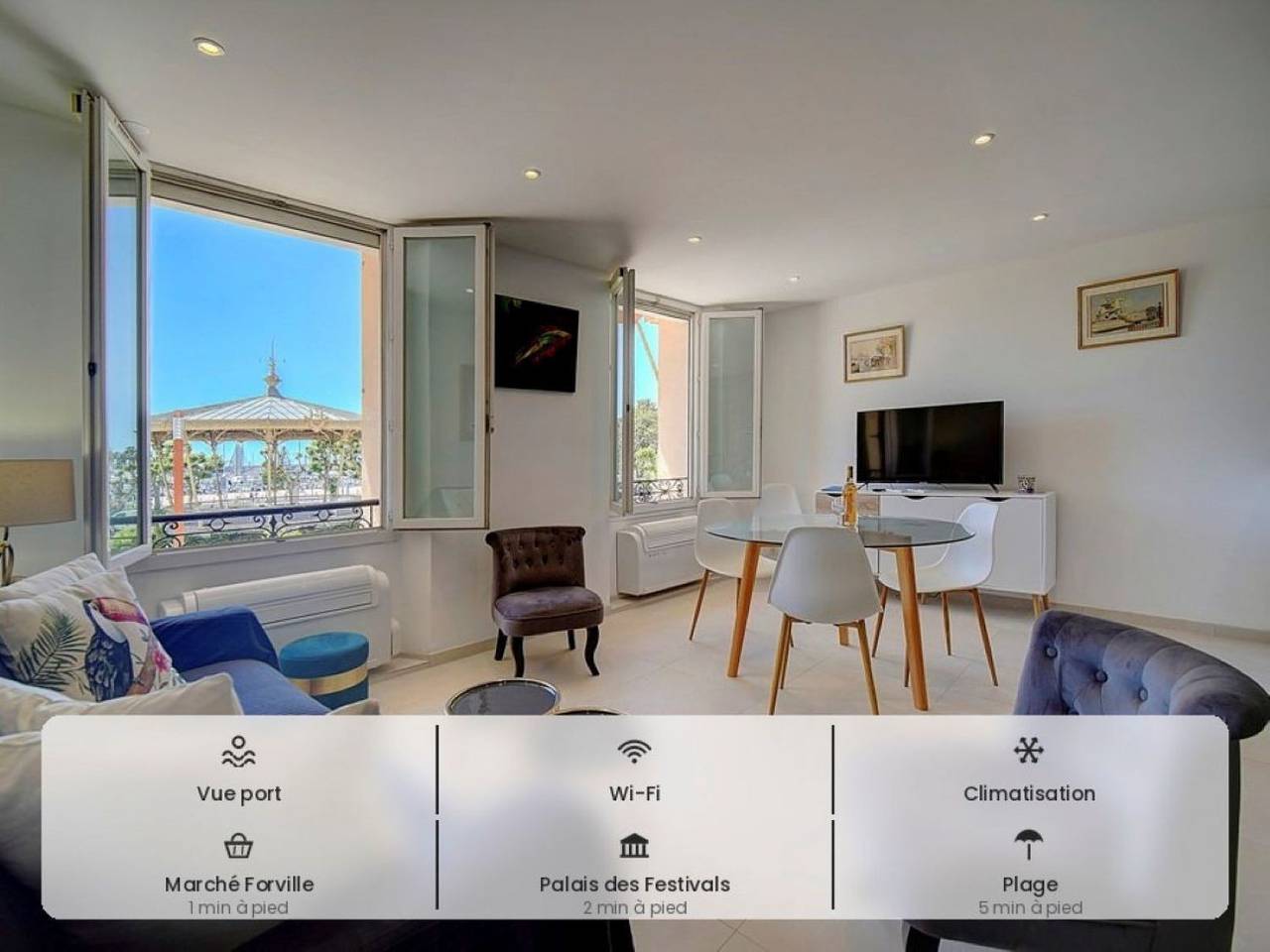 Appartamento vacanze a Cannes a partire da 157€ a notte
