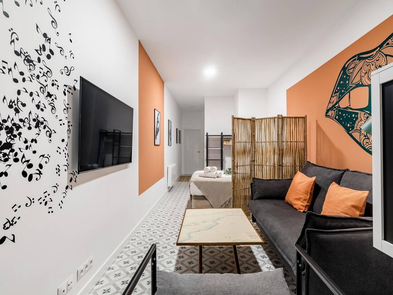 Estudio entero, Charming Urban Madrid I - Apartamento de 1 dormitorio con Ac. in Chamberí (Madrid), Madrid