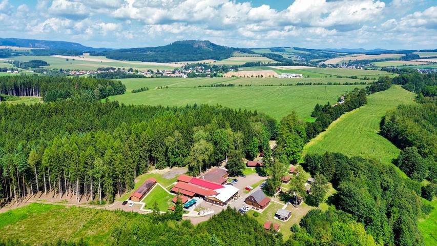 Domek letniskowy dla 2 osób, z widok i taras, Dla rodziny w Czechy