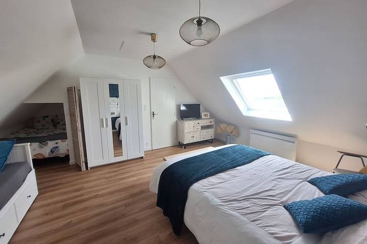 Location de vacances pour 5 personnes, avec jardin ainsi que terrasse et jacuzzi à Lampaul-Ploudalmézeau - 3