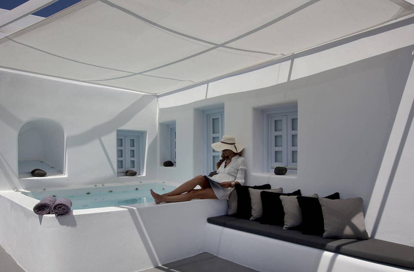 Anemolia Villa Santorini in Megalochori, Santorin