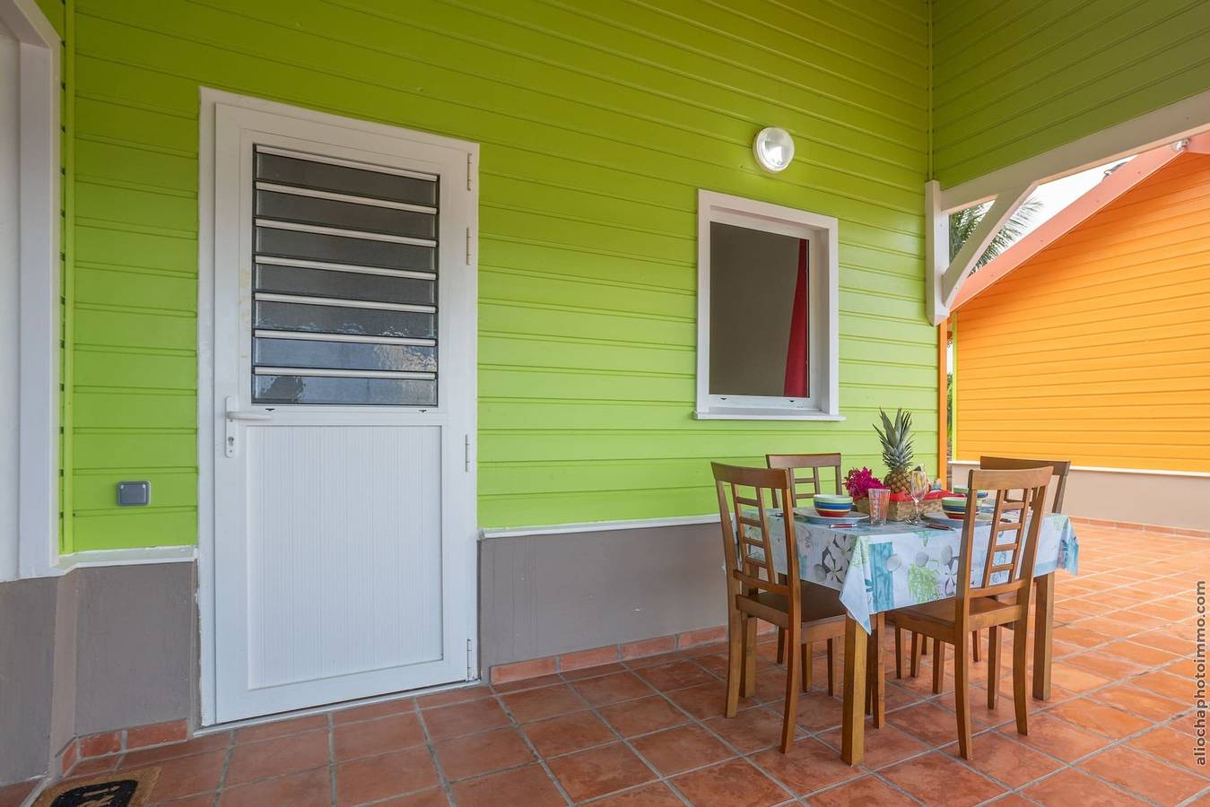 Ganze Wohnung, Bungalow avec piscine au cœur de la campagne Vert in Sainte-Marie, Martinique
