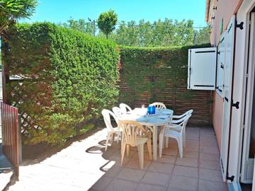 Gîte pour 7 personnes, avec terrasse dans Port de Marseillan-Plage