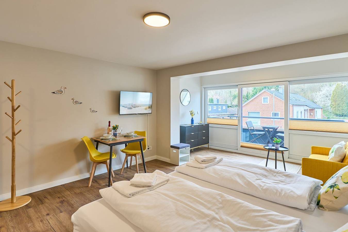 Ganze Wohnung, Ferienwohnung Casa Limone mit Balkon, strandnah und hundefreundlich in Grömitz, Ostholstein