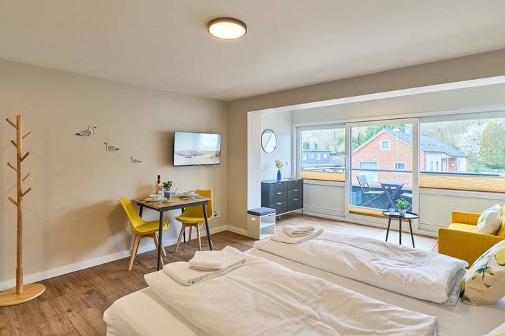 Apartamento entero, Ferienwohnung Casa Limone mit Balkon, strandnah und hundefreundlich in Grömitz, Distrito de Holstein Oriental