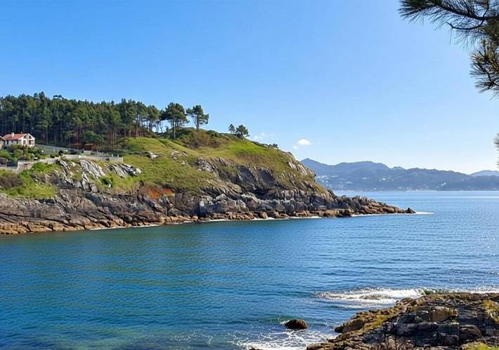 Casa rural para 9 personas, con Balcón y Terraza además de Jardín y Vistas en Sanxenxo - 4
