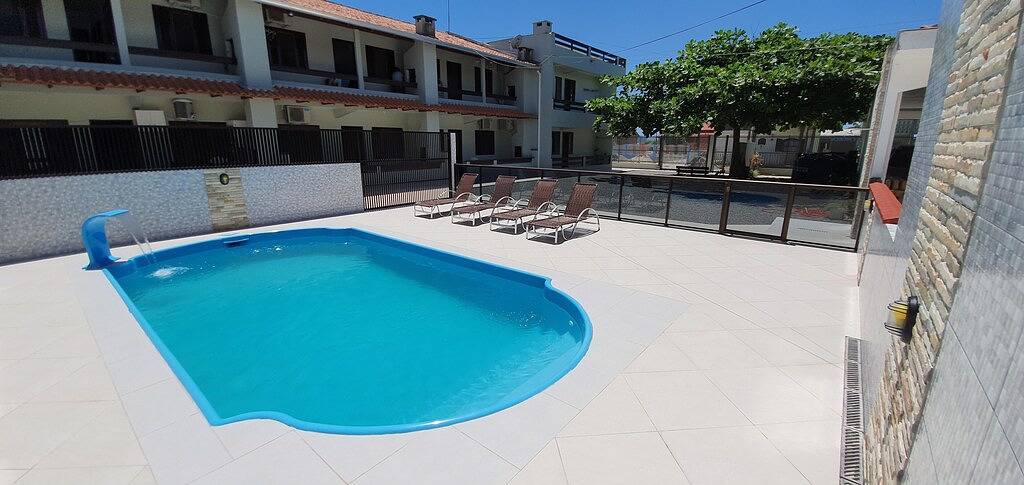 Ganze Wohnung, Residencial Mariana - Fit für 01 Schlafzimmer mit Pool. in Itapoá, Litoral Catarinense