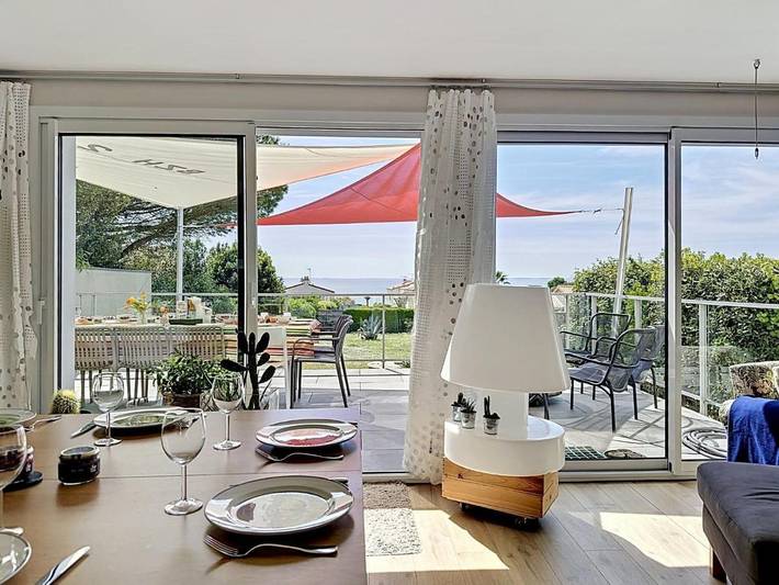 Location de vacances pour 10 personnes, avec jardin et terrasse, animaux acceptés dans Plage de La Joselière - 4