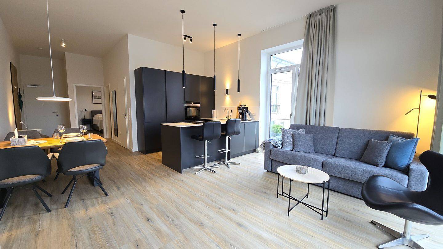 Ganze Wohnung, Ostsee Ferienwohnung Strandgut in 1. Reihe und nur 30m zum Strand in Kalifornien (Ostsee), Schönberg