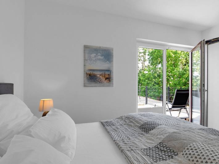 Ferienwohnung für 6 Personen, mit Balkon und Terrasse sowie Garten in Warwerort - 4