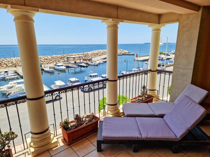 Apartamento para 4 personas, con balcón en Villaricos