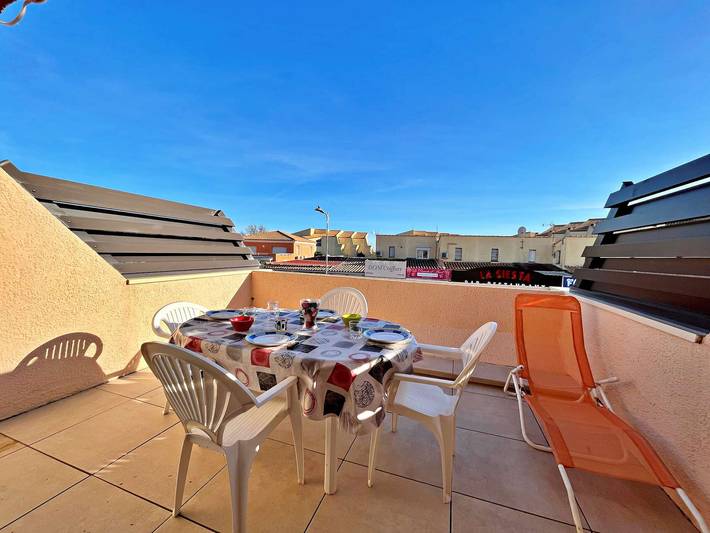 Appartement de vacances pour 4 personnes, avec terrasse