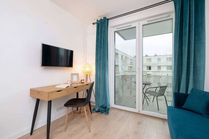 Studio für 2 Personen, mit Haustier in Krakau - 3