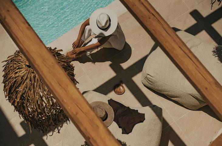 Appart’hôtel pour 2 personnes, avec Terrasse ainsi que Jardin et Piscine