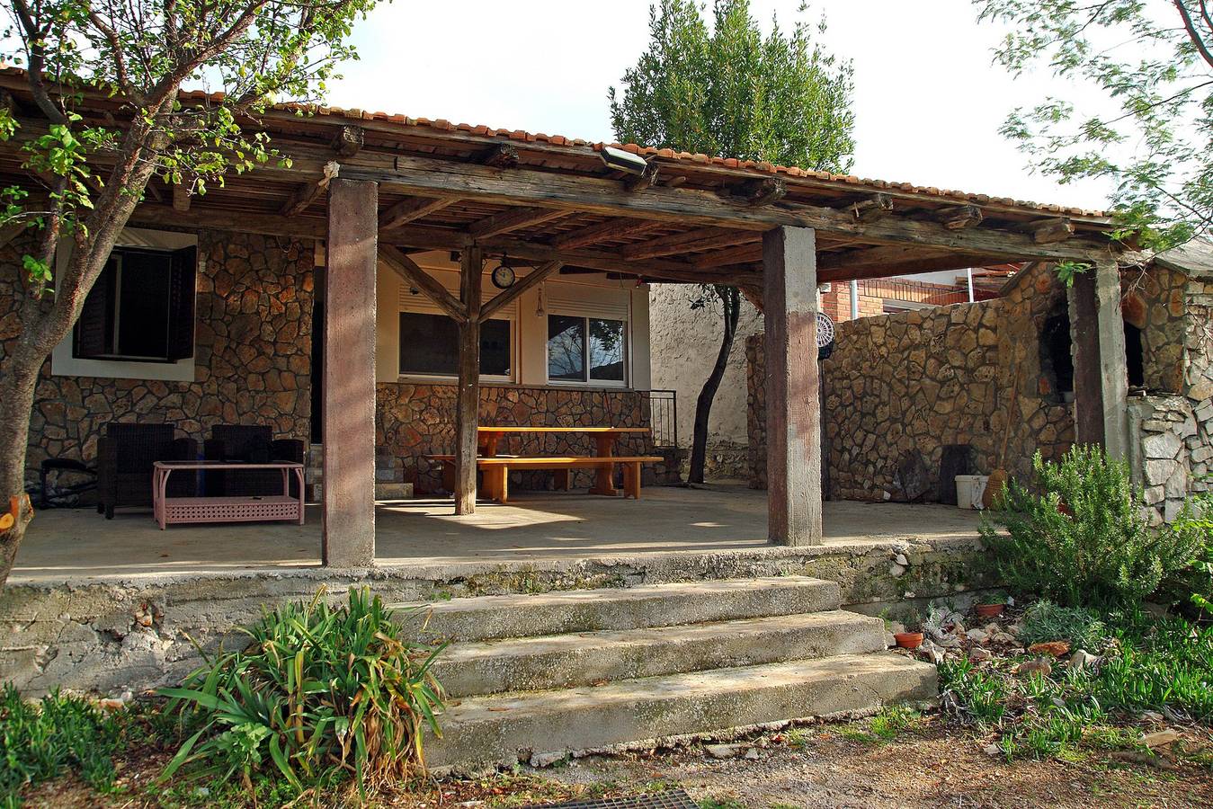 2-Zimmer-Haus mit Terrasse und Meerblick Bucht Zuborovica, Pasman K-322 in Pasman Stadt, Pasman