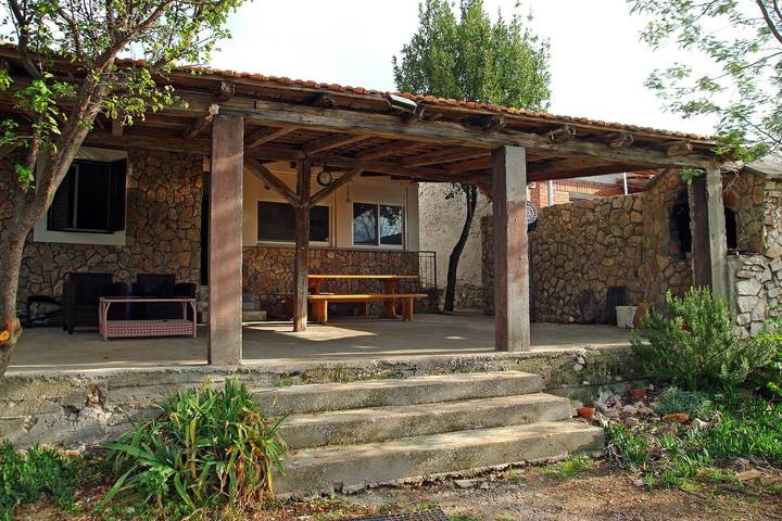 2-Zimmer-Haus mit Terrasse und Meerblick Bucht Zuborovica, Pasman K-322 in Pasman Stadt, Pasman