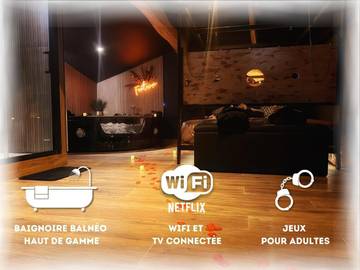 Gîte pour 2 personnes, avec jacuzzi à Jonzac