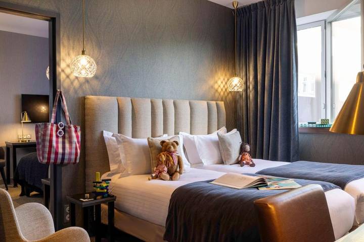 Hôtel pour 2 personnes, avec Terrasse ainsi que Jacuzzi et Sauna à Saint-Jacques-de-la-Lande