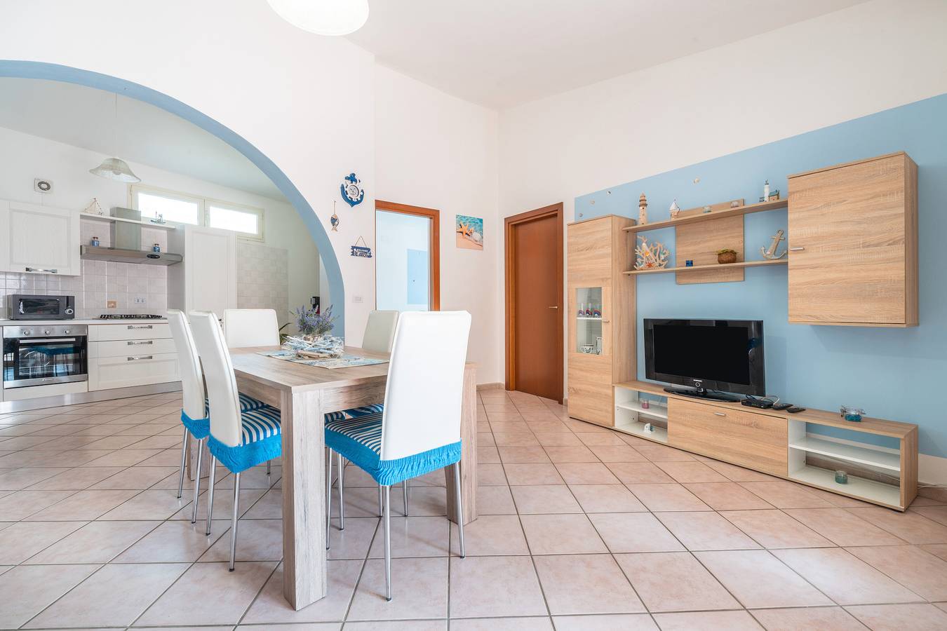 Ferienhaus 'Casa Vacanze 4 Venti' mit privater Terrasse und Klimaanlage in Muravera, Cagliari Provinz